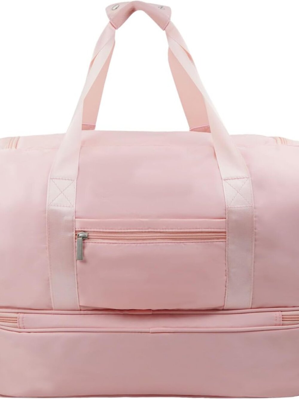 Travel Duffle Bag for Women, Carry-On Weekender with Shoe Compartment - Picture 3 of 9